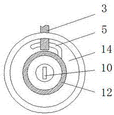 Bracelet type mechanical lock