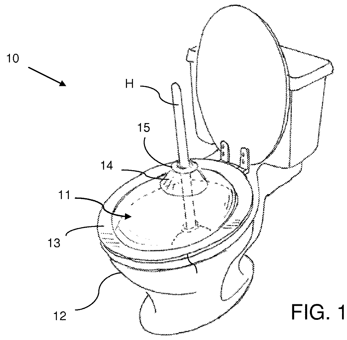 Disposable splash shield for use when plunging a toilet