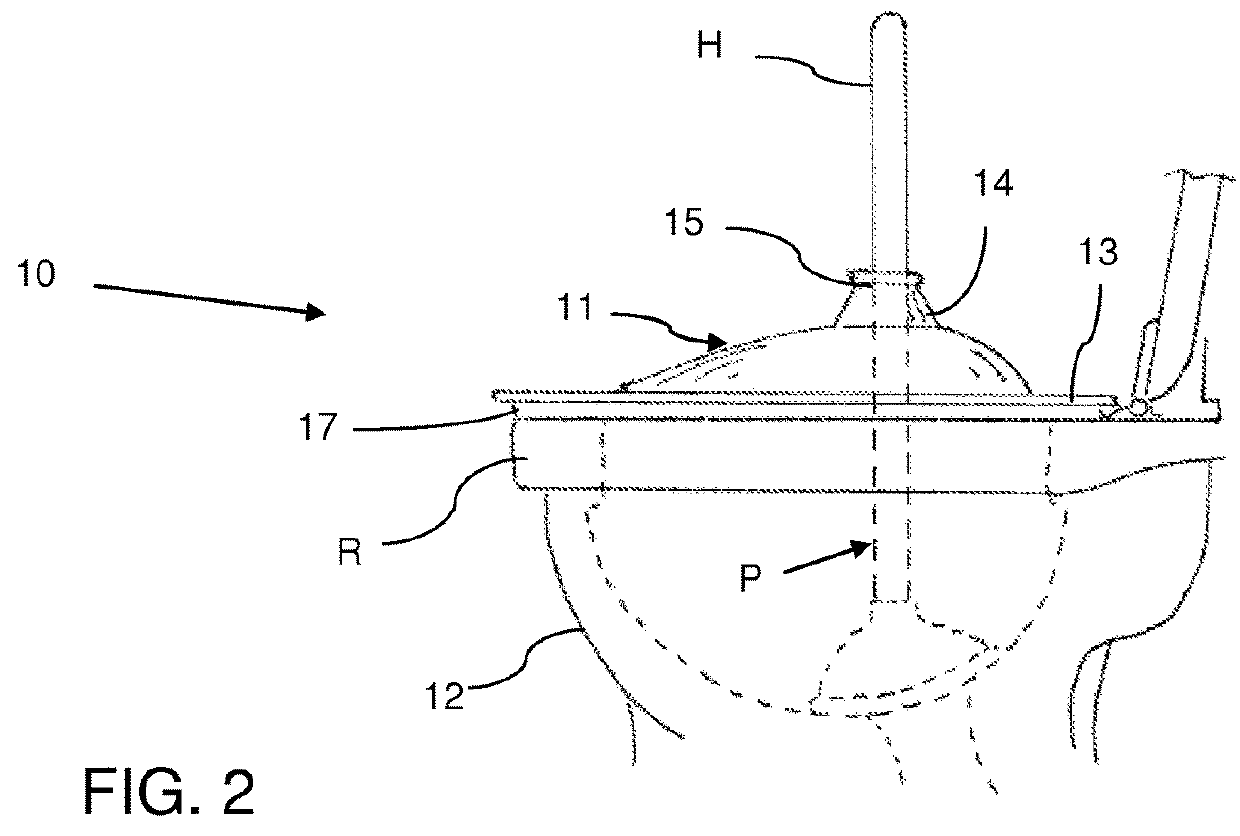 Disposable splash shield for use when plunging a toilet