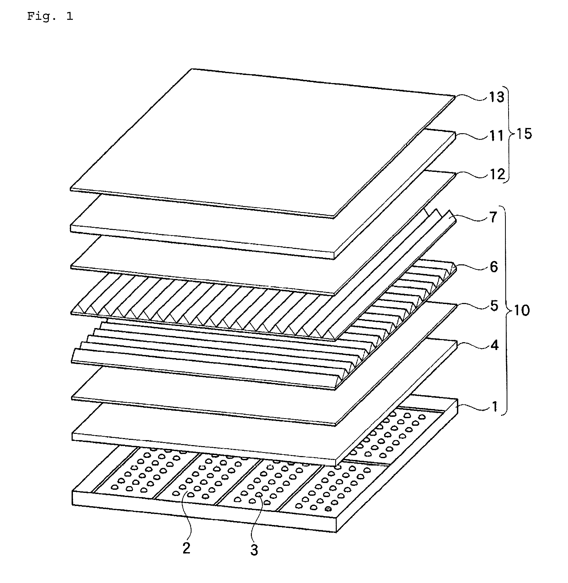 Light guide member, planar light source device using the light guide member, and display apparatus