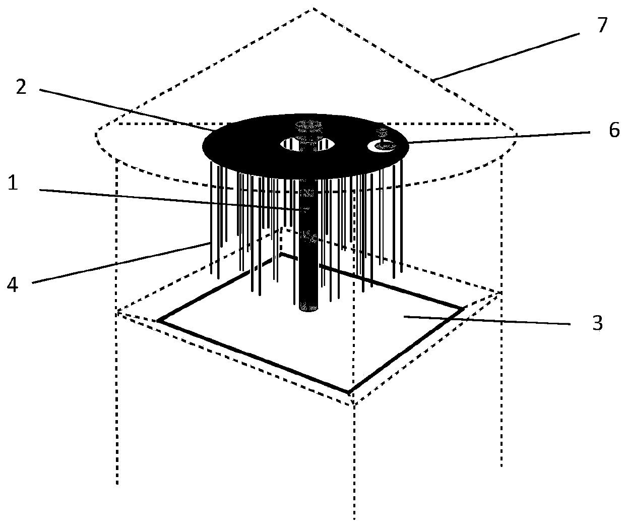 Electric shock pest killing device for automatic crop pest monitoring and reporting system