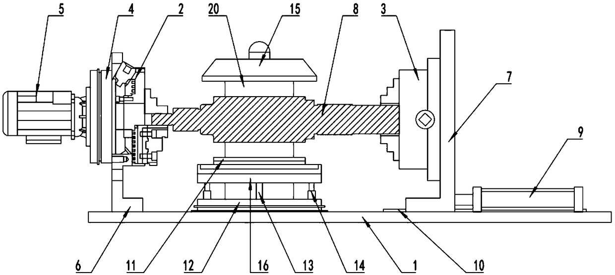 Mechanism for automatically pasting magnetic shoe of servo motor