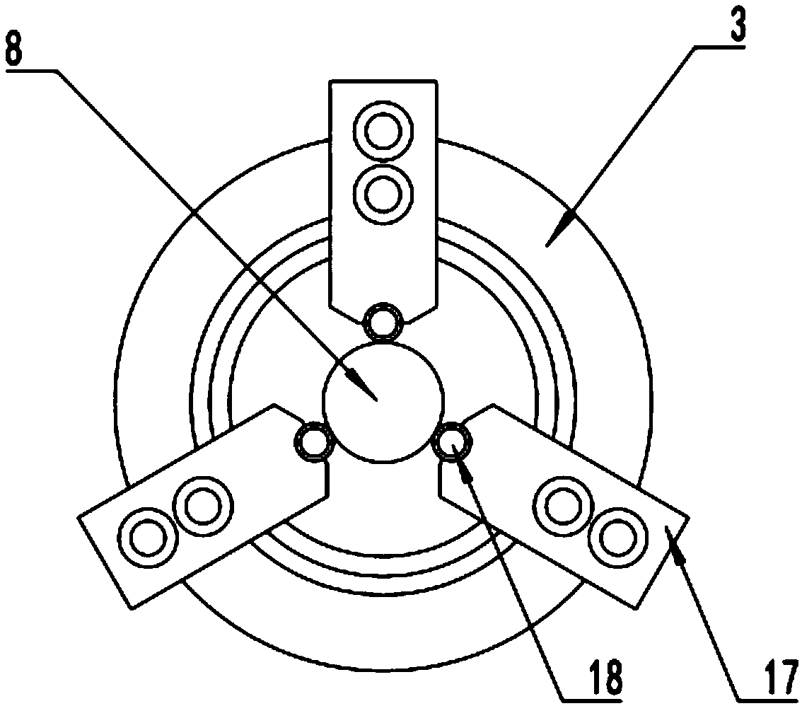 Mechanism for automatically pasting magnetic shoe of servo motor