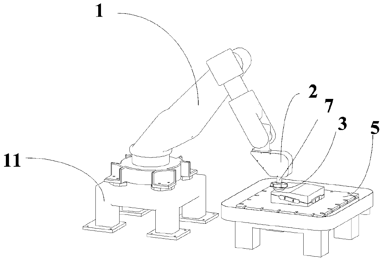 Composite polishing machine tool and machining method thereof