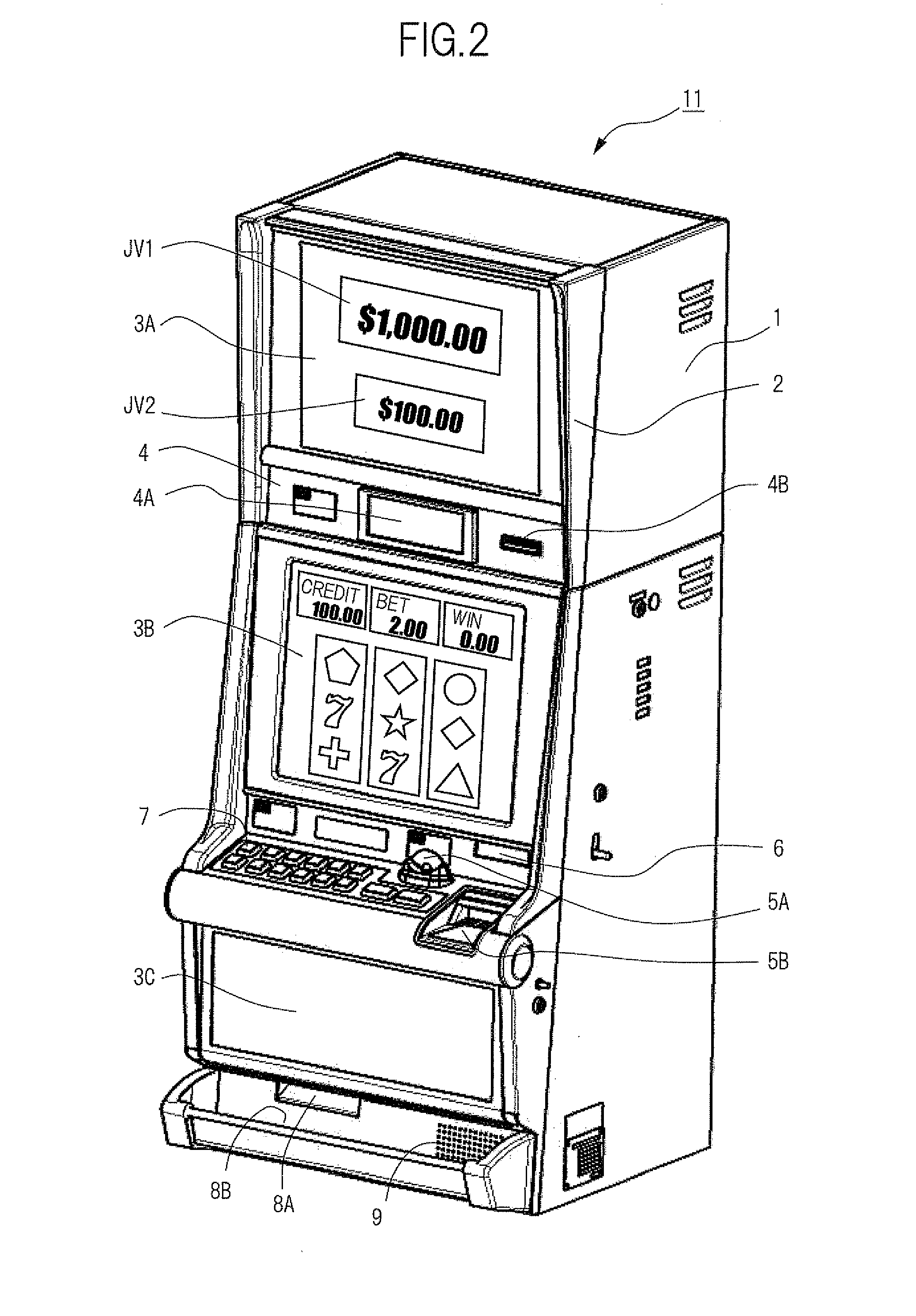 Gaming system allowing jackpot system selection