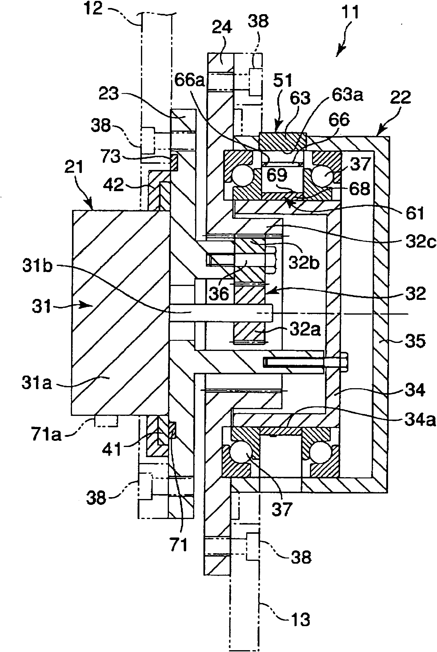 Motion assisting device and maintenance management system for the motion assisting device