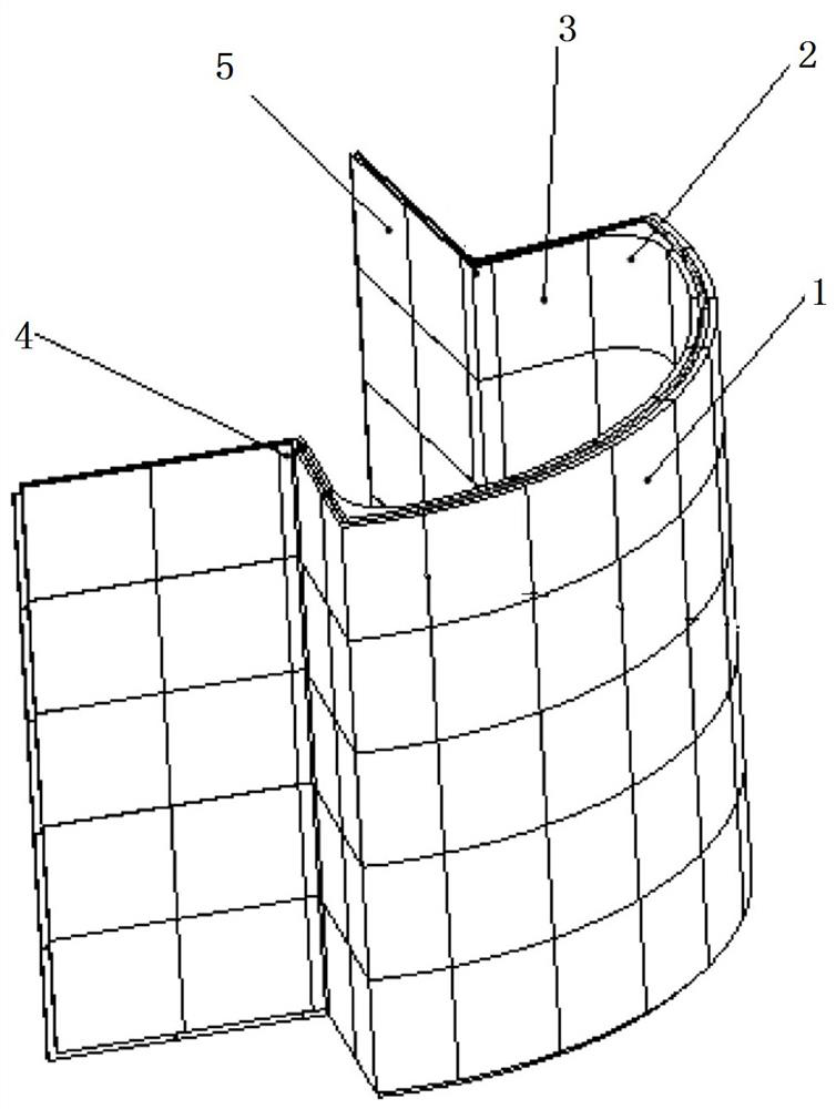 A combined heat insulation layer and its manufacturing method