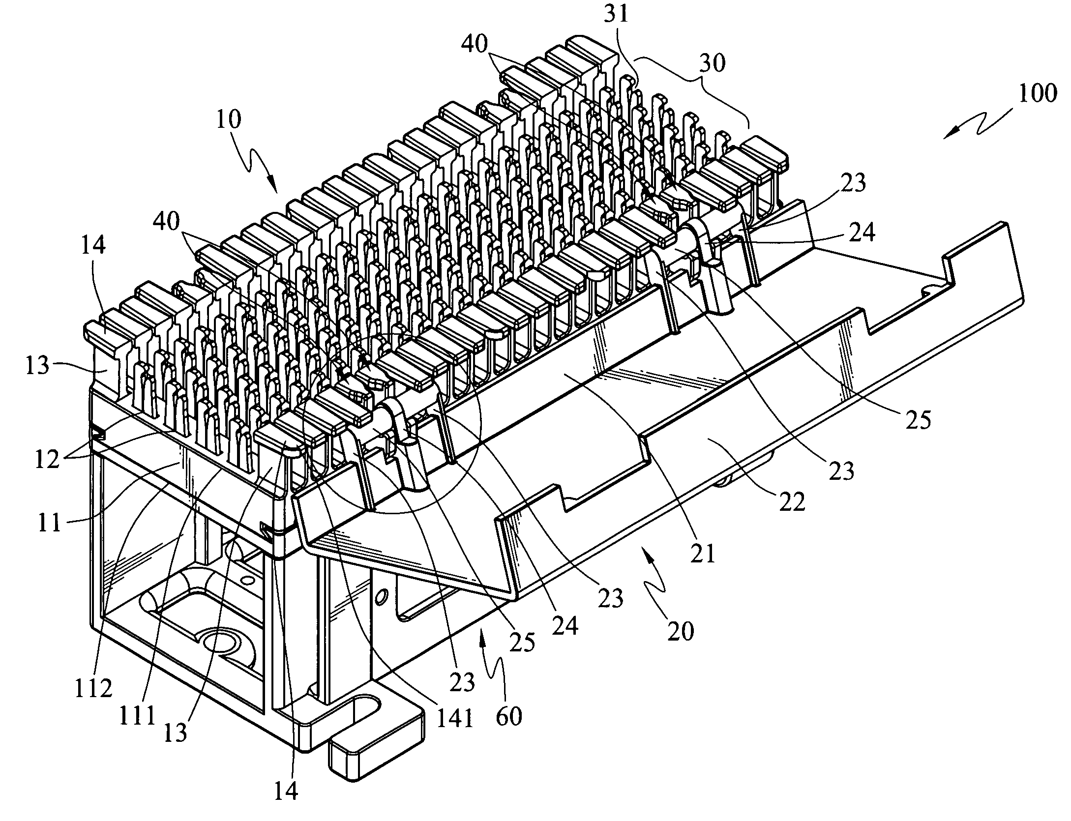 Terminal block equipped with a cover