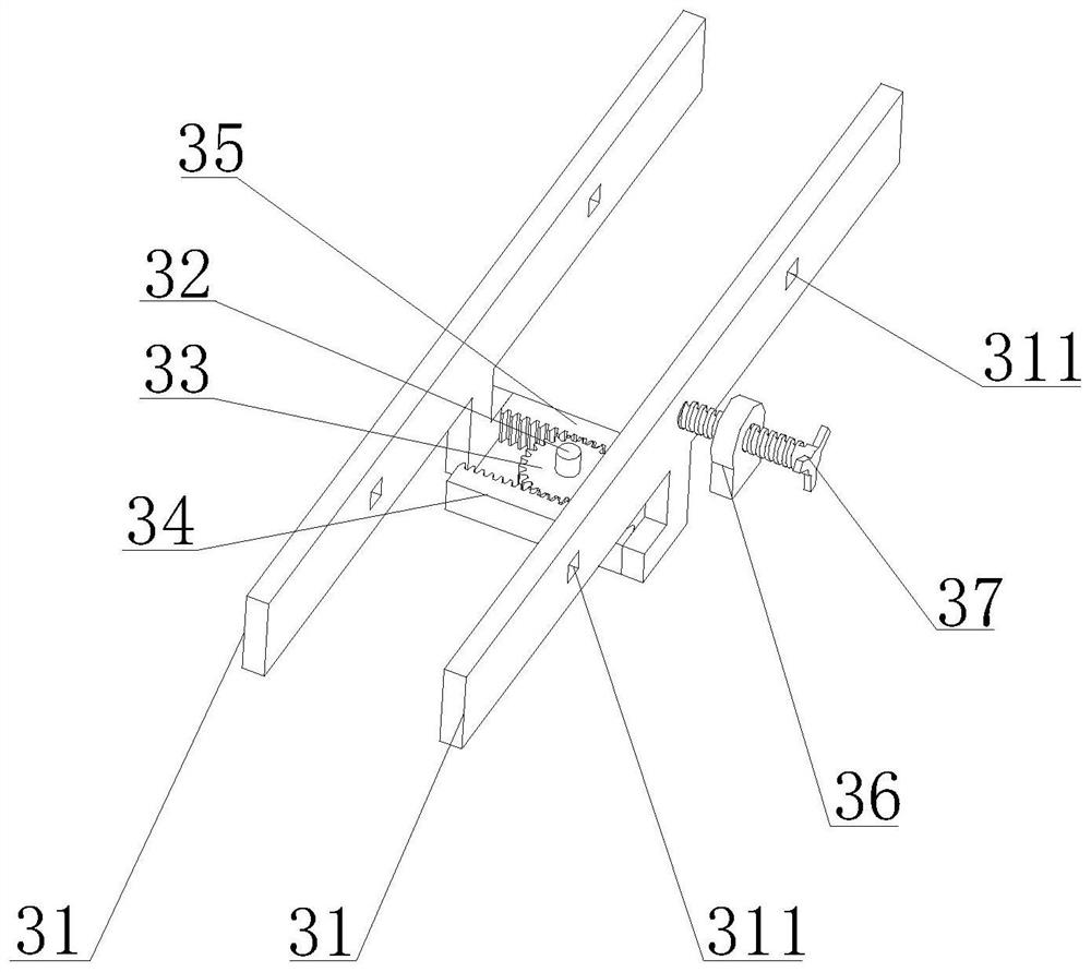 A mirror grinding device for stainless steel square tube with multiple sizes