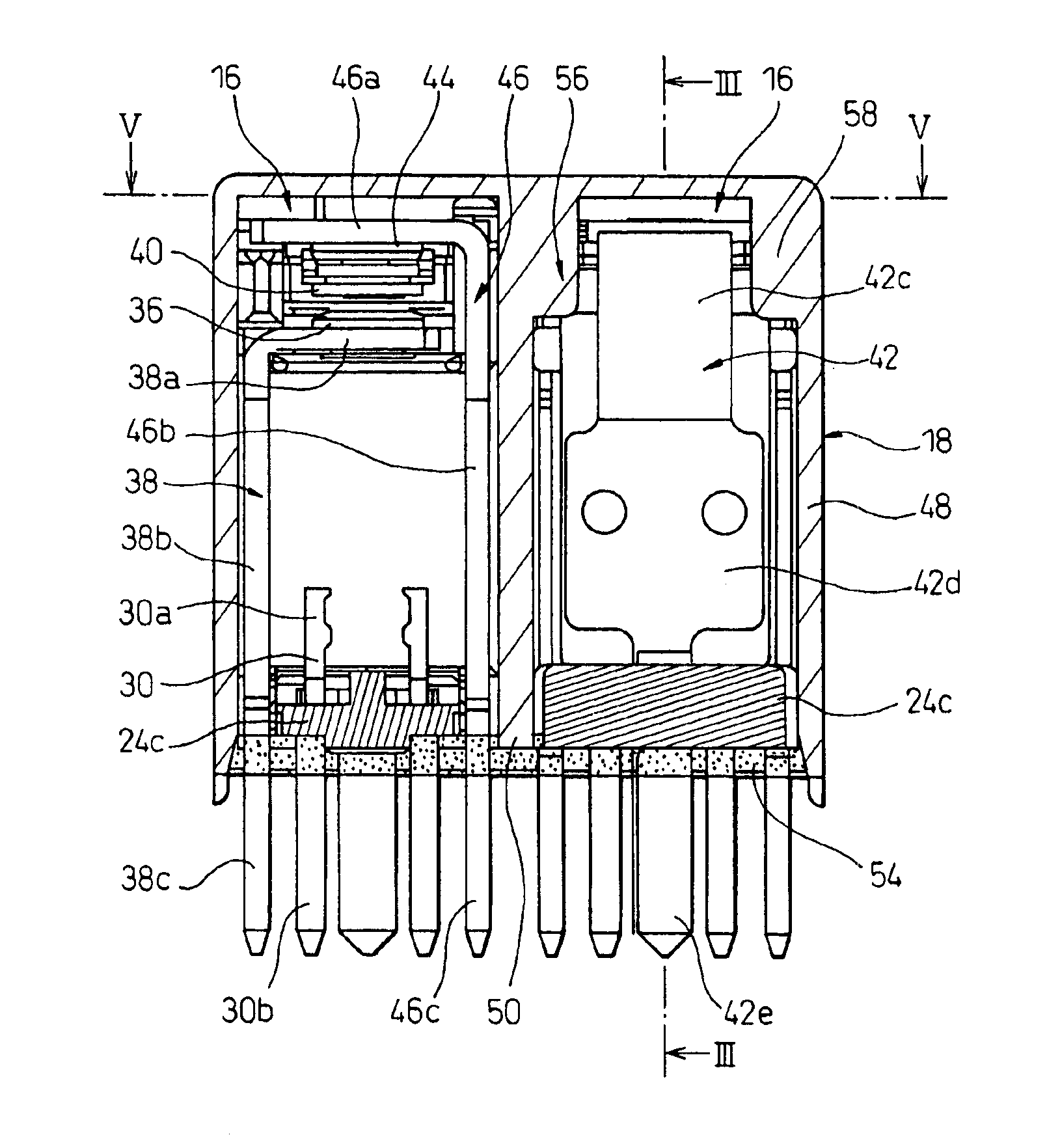 Complex electromagnetic relay