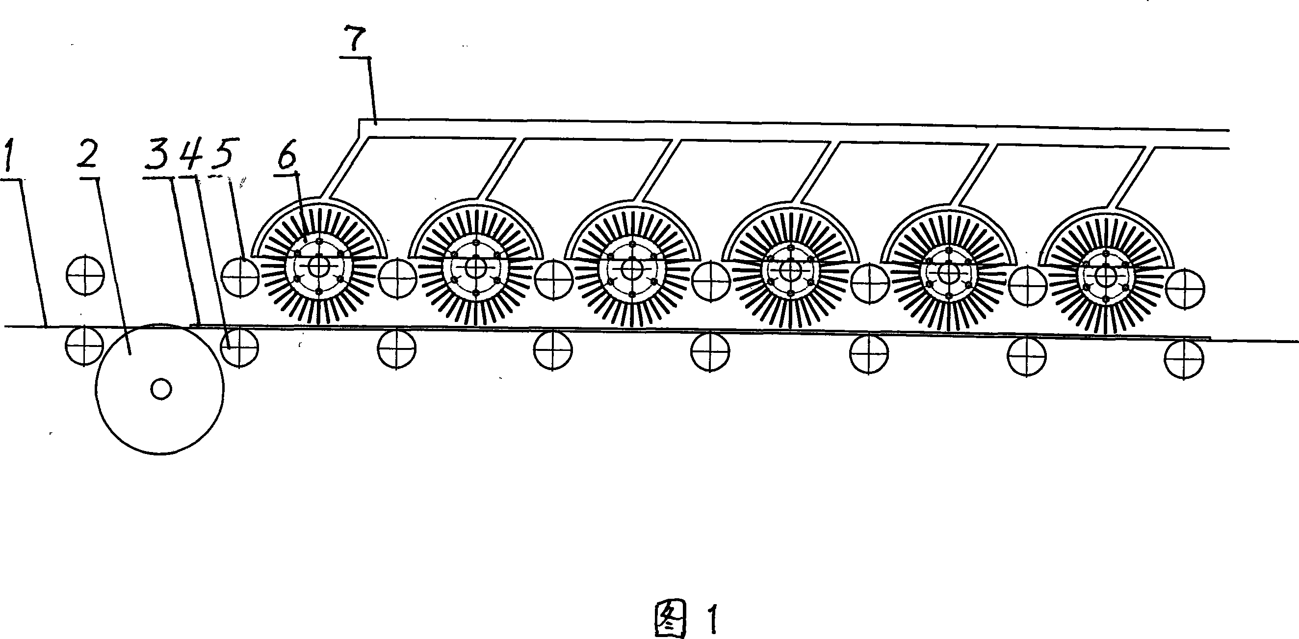 Method and device for removing wood side plate tegument