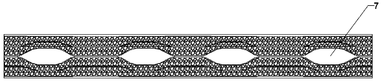 Light sound insulation magnesium oxysulfate fireproof material and preparation method of wall plate