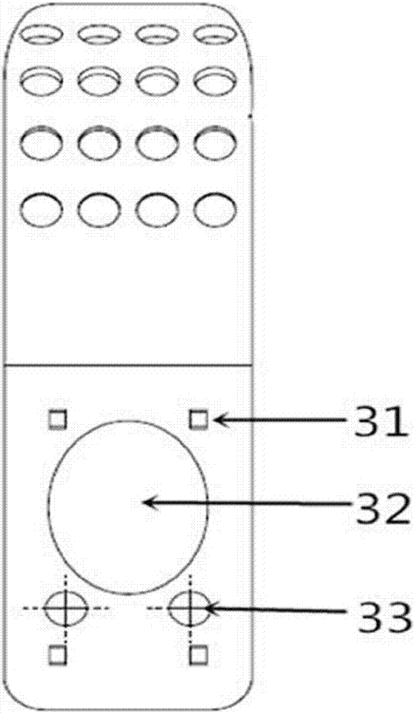 Intertrochanteric fracture outer side wall steel plate fixing device