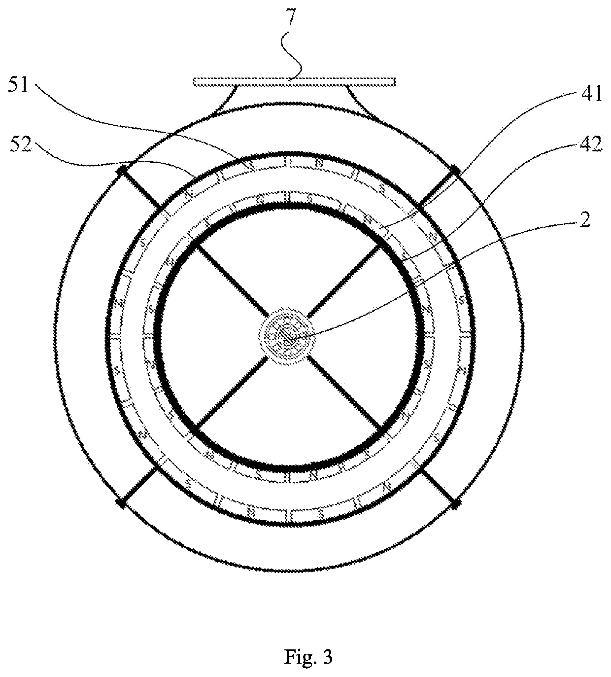 Ducted double-magnetic-circuit coreless motor special for electric aircraft