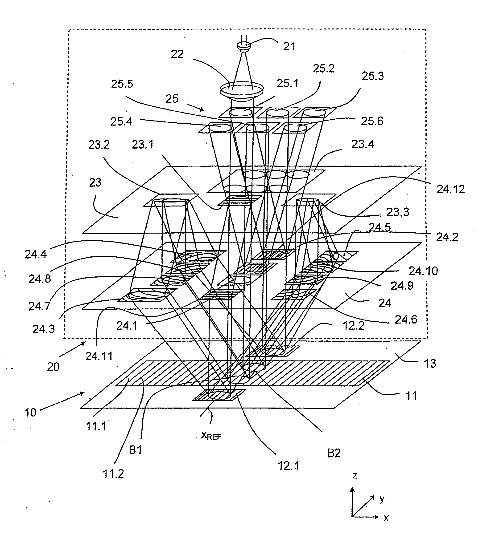 Optical position measuring arrangement