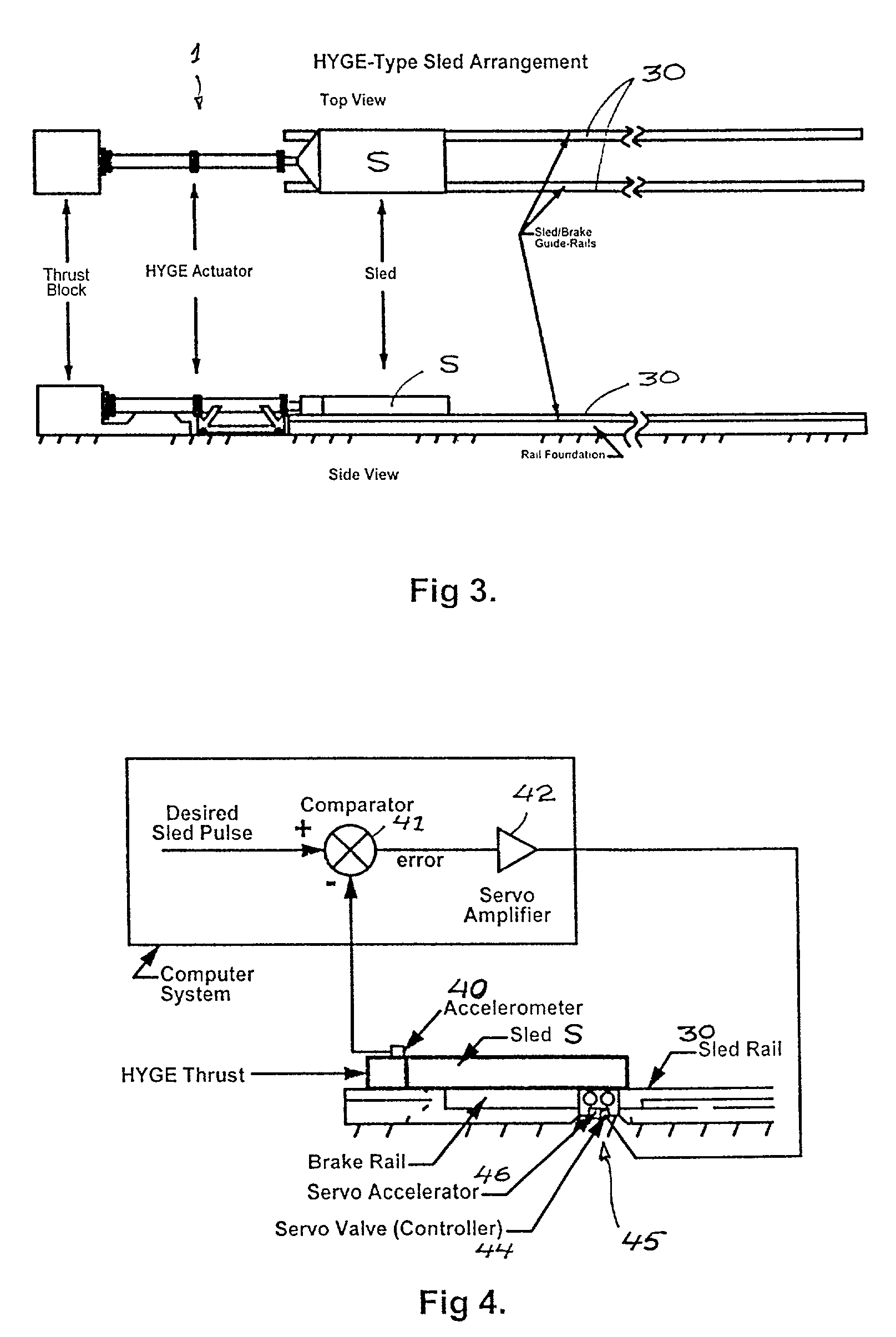 Method and systems for control of acceleration pulses generated by HYGE type crash simulation sleds