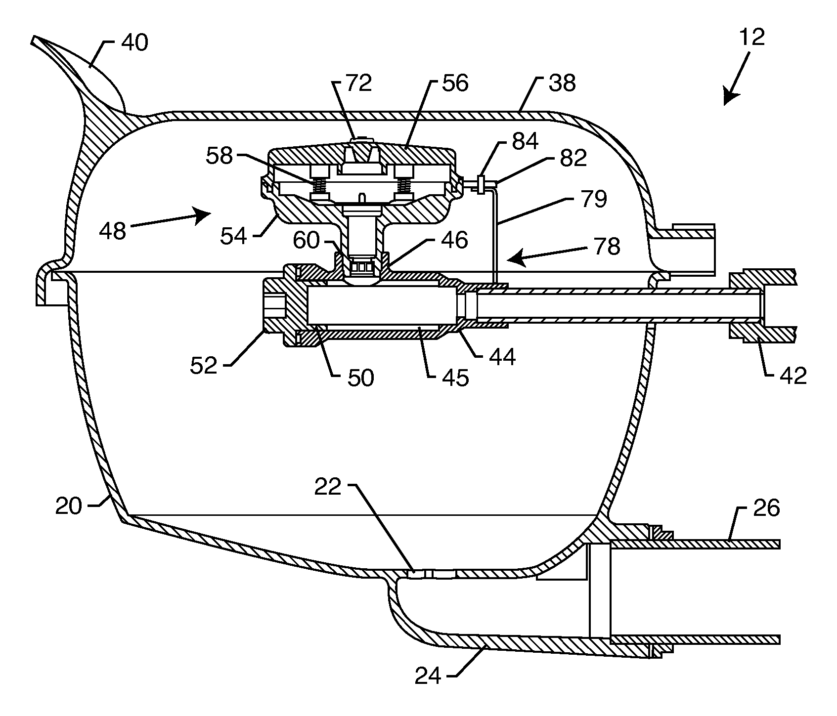 Emergency eyewash unit