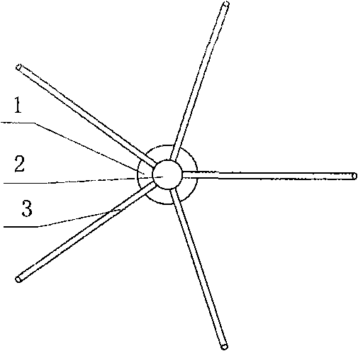 Blocking ball device for horizontal well core drill