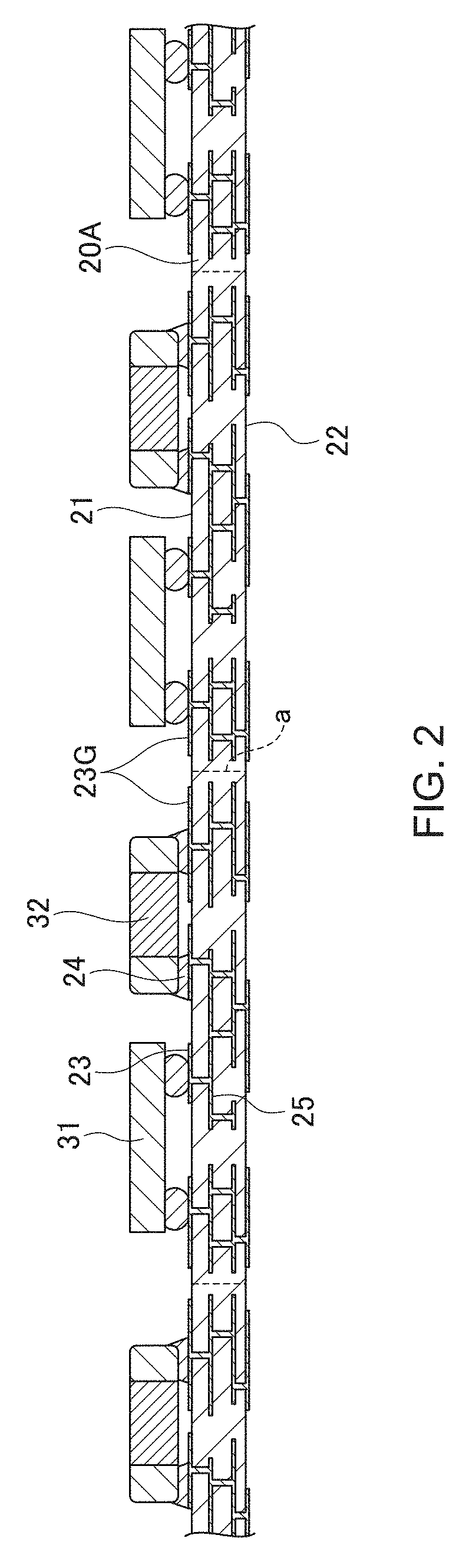 Electronic circuit package using composite magnetic sealing material