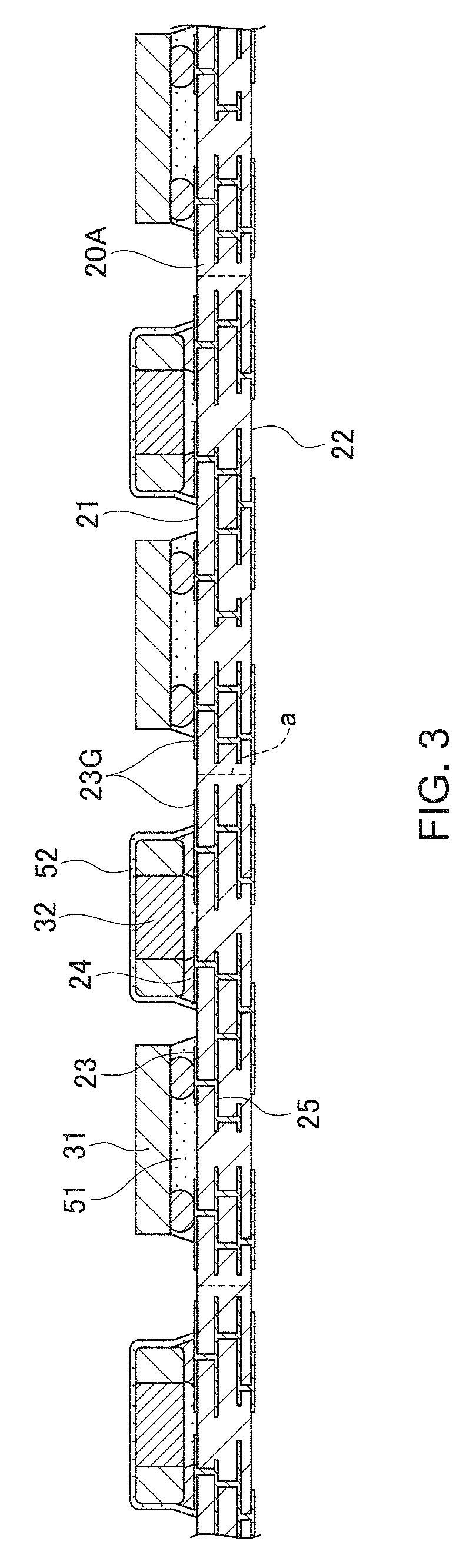 Electronic circuit package using composite magnetic sealing material