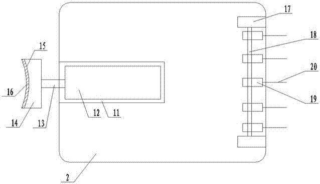 Multifunctional trunk structure for electric power vehicle