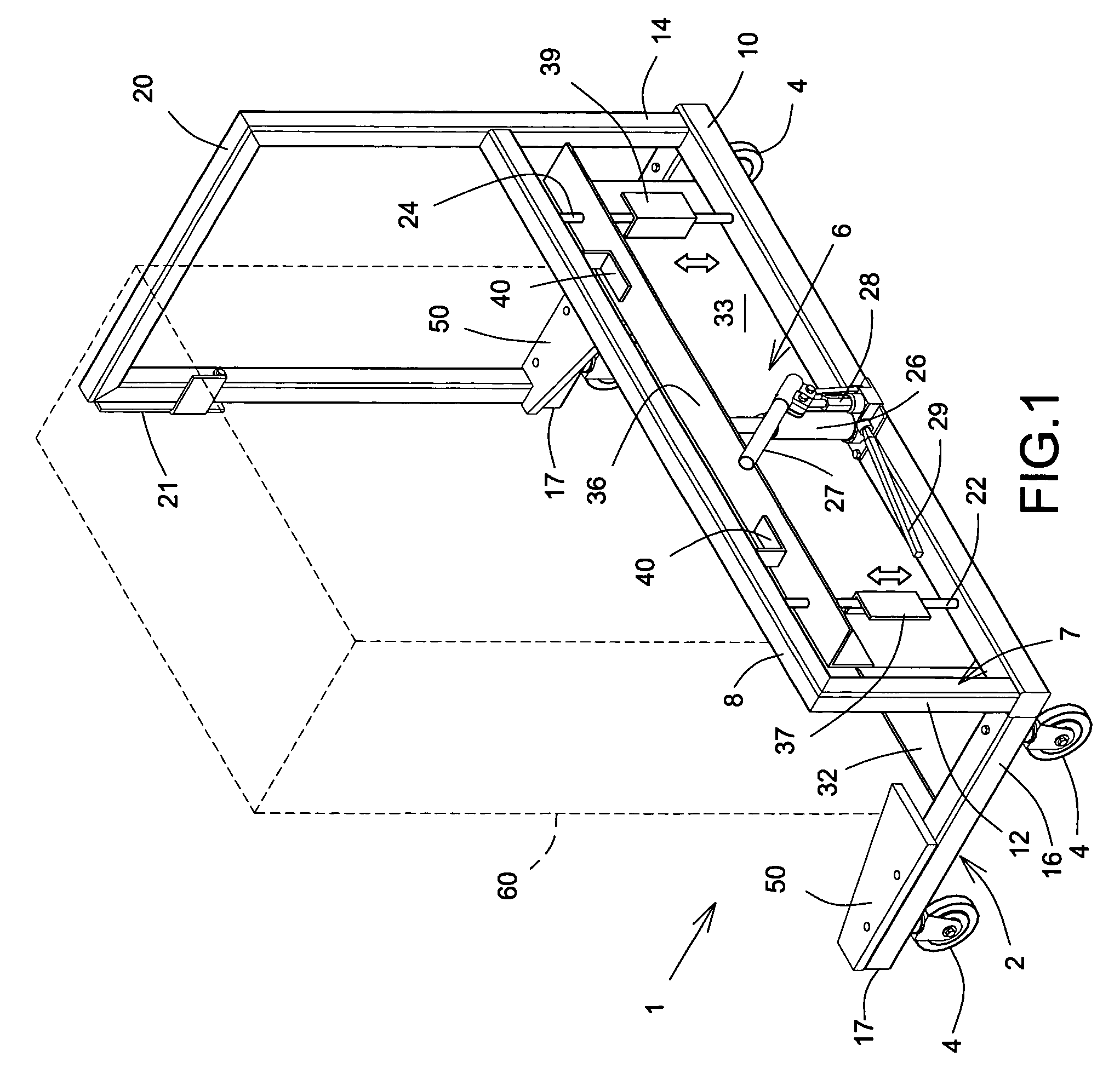 Filing cabinet dolly