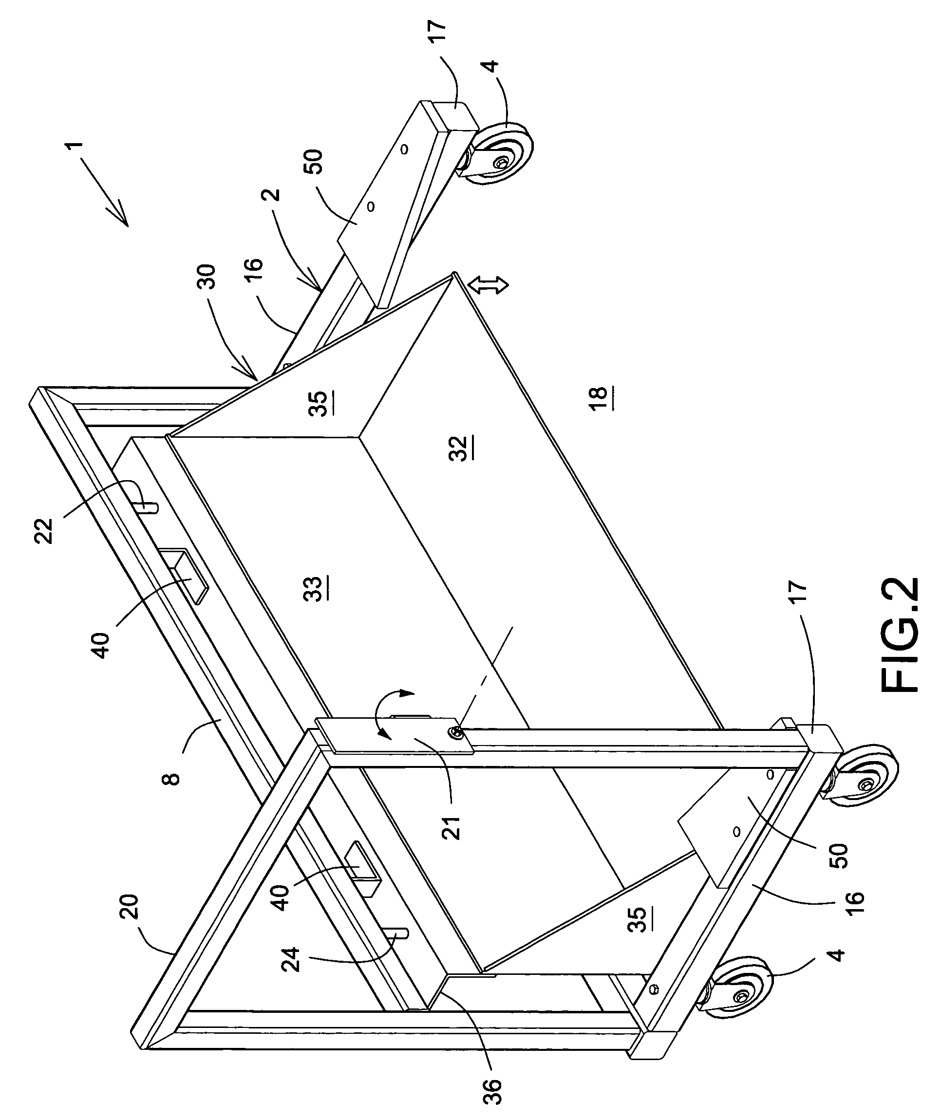 Filing cabinet dolly