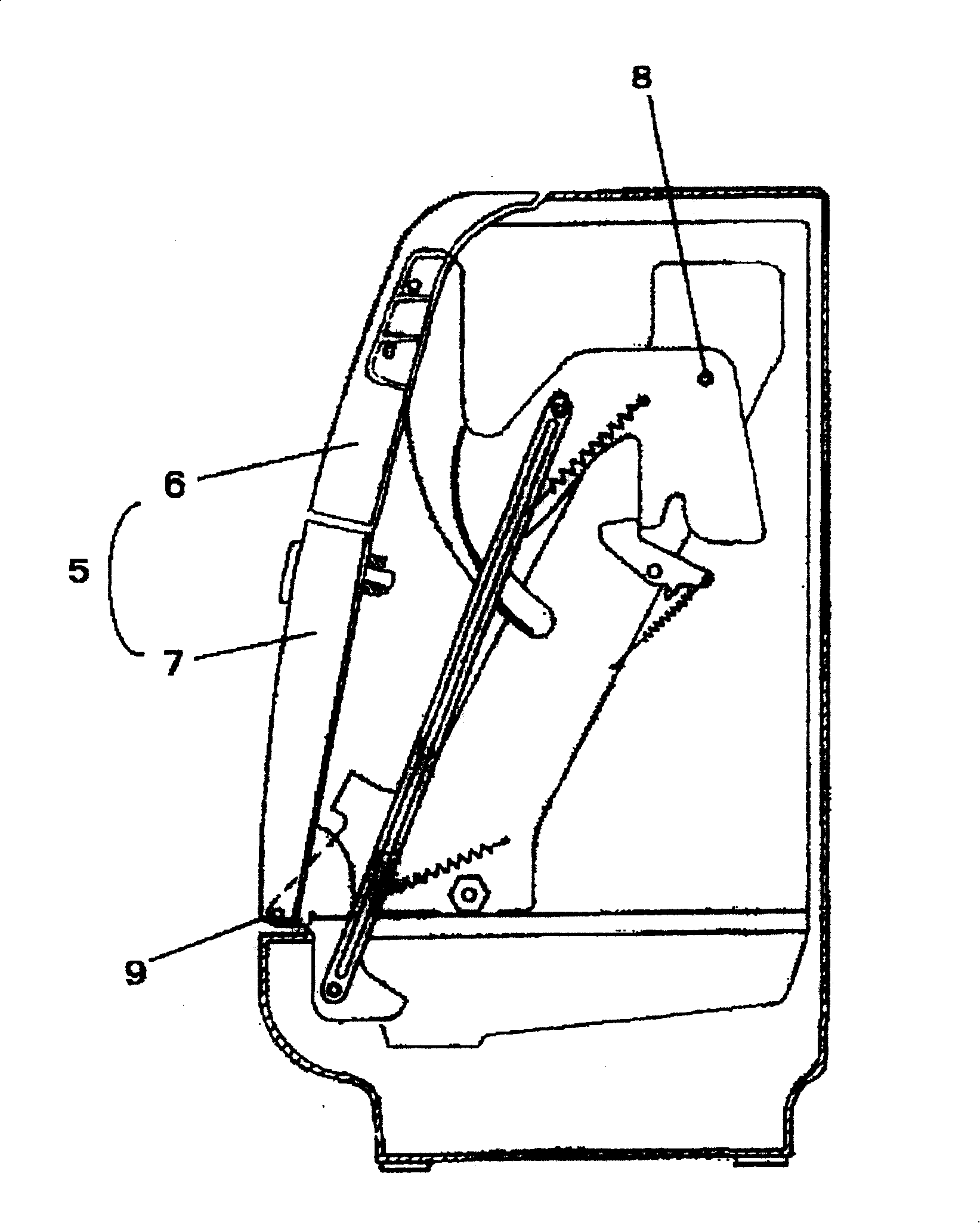 Tableware cleaning drier