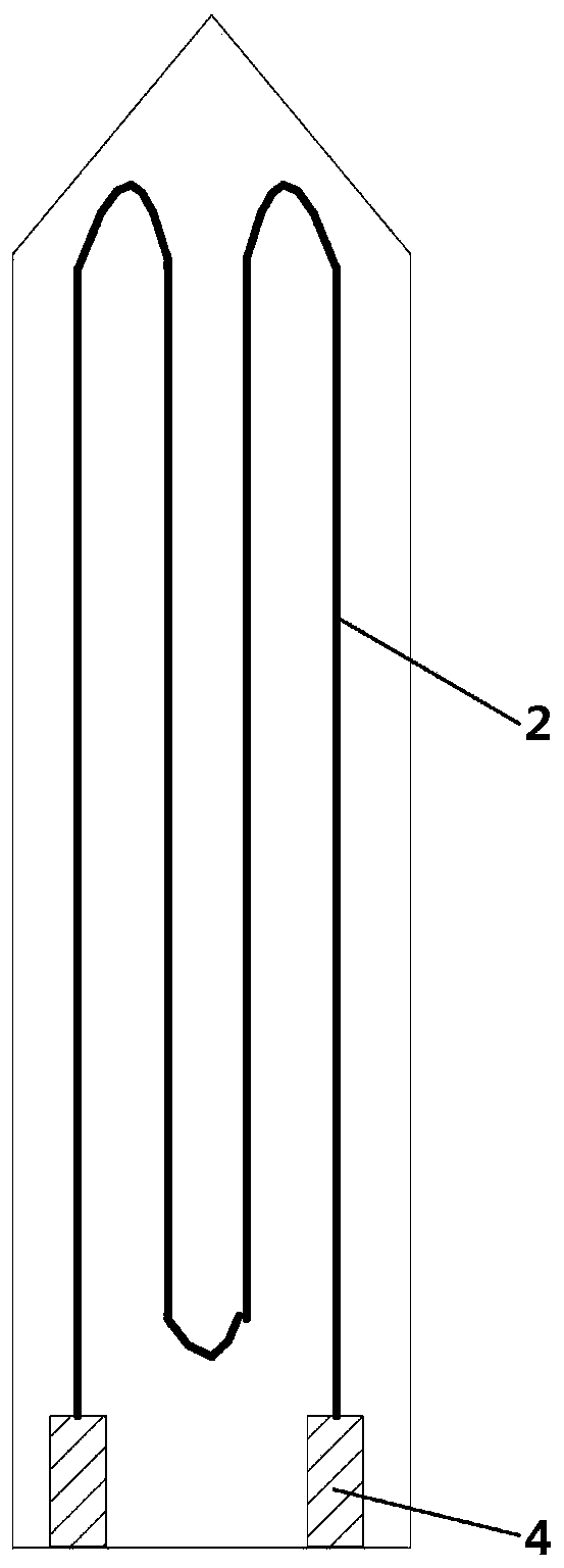 Method for preparing heating non-burning smoking set ceramic substrate rare earth thick film heating sheet