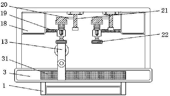 Automatic grinding and polishing device for high speed rail sleeper production