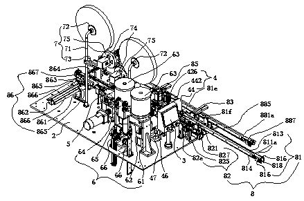 Fully-automatic relay terminal welding wire machine