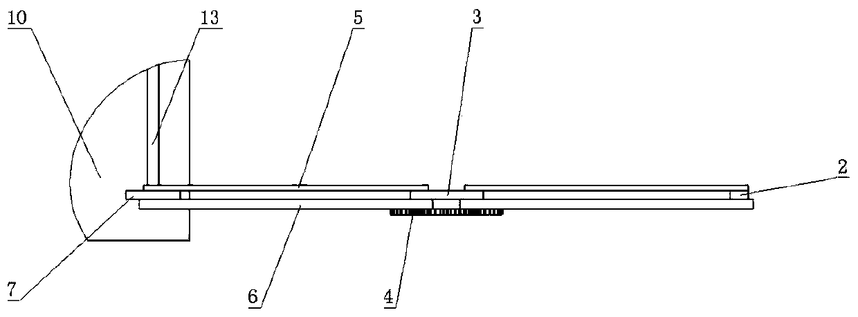 Solar panel folding device