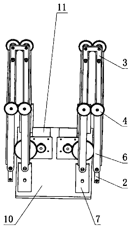 Solar panel folding device