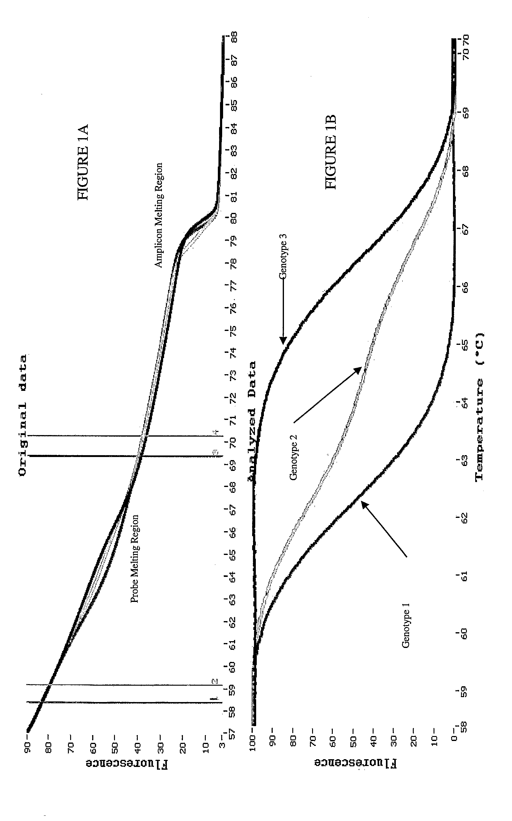 Melting Curve Analysis with Exponential Background Subtraction