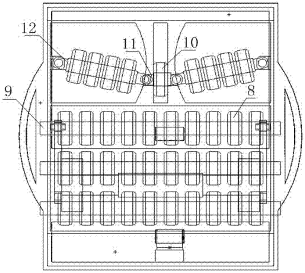 Abdominal massage device