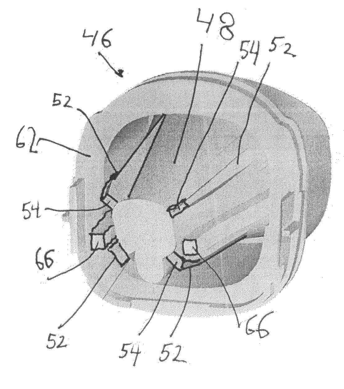 Arrangement for and method of uniformly illuminating direct part markings to be imaged and electro-optically read