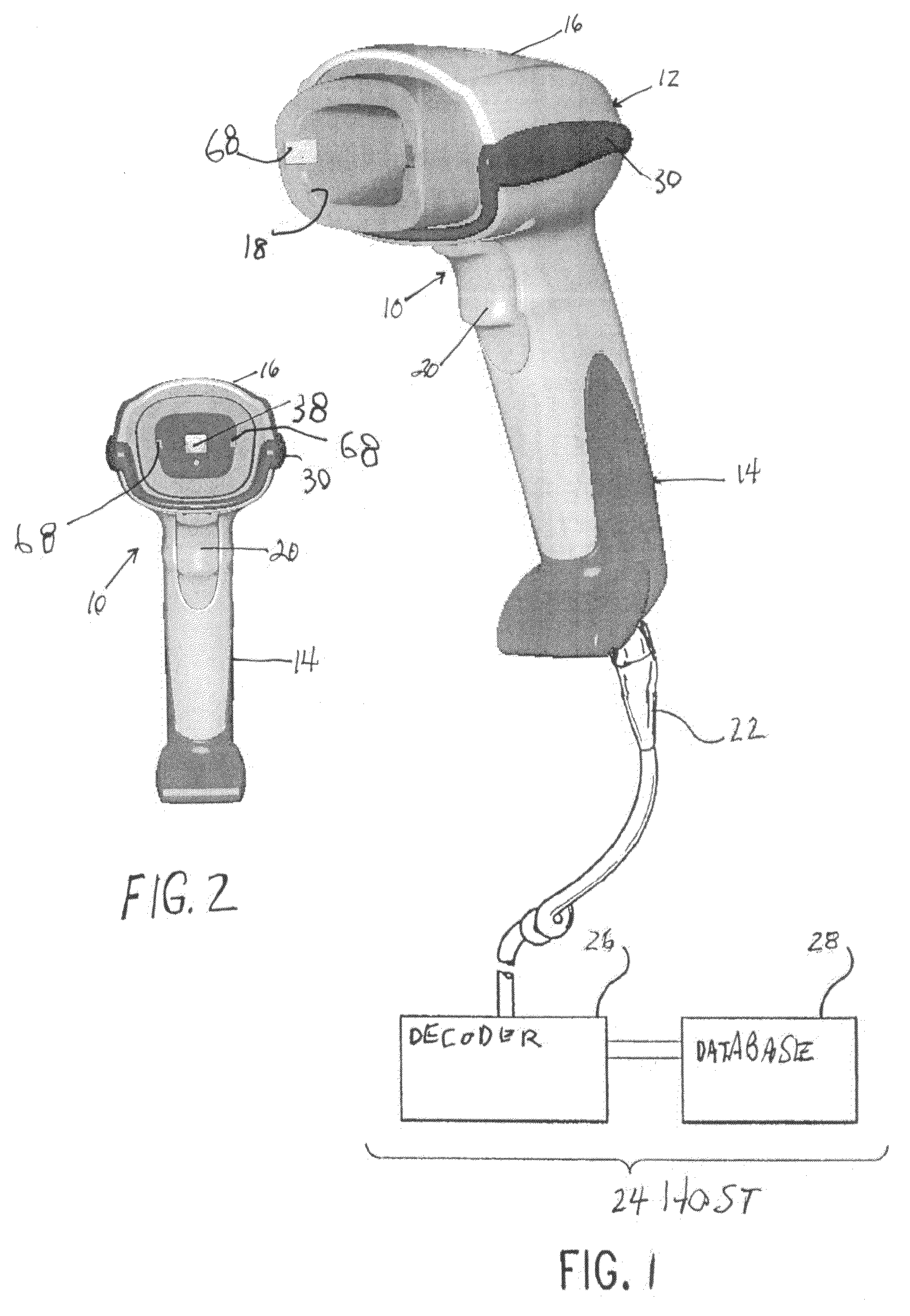 Arrangement for and method of uniformly illuminating direct part markings to be imaged and electro-optically read