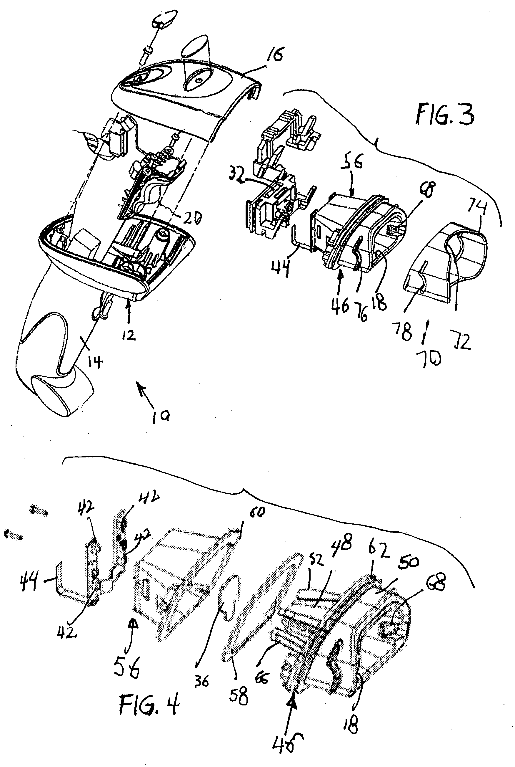 Arrangement for and method of uniformly illuminating direct part markings to be imaged and electro-optically read