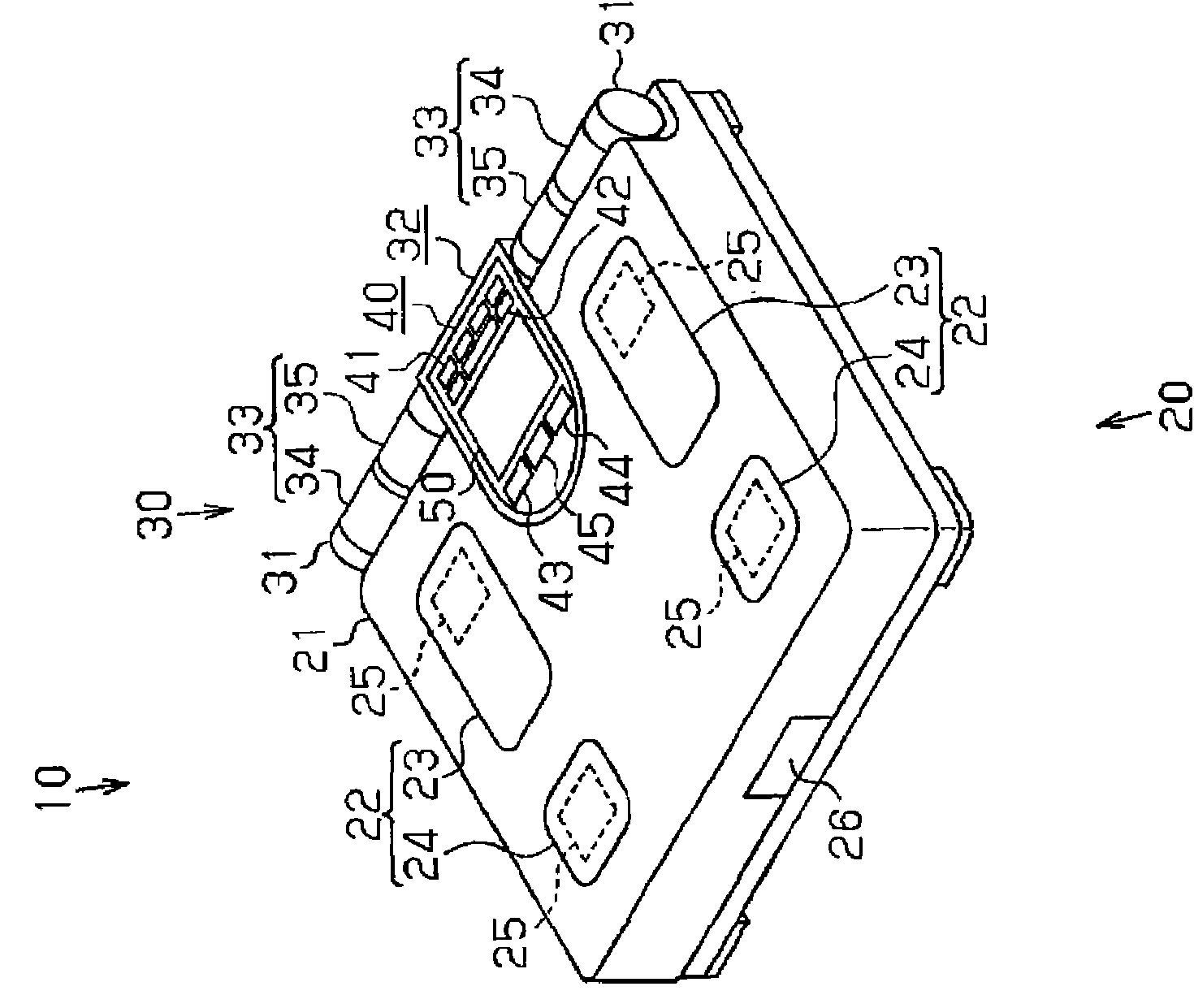 Information measuring device for organism