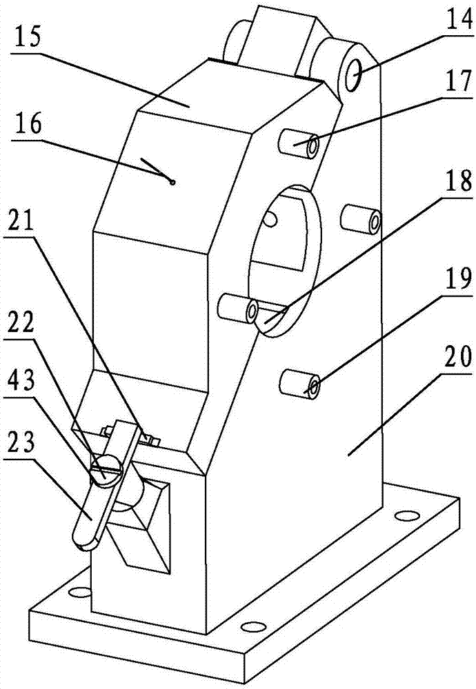 Radial positioning unit and positioning clamping device for internal grinding of thin-walled cylindrical workpieces