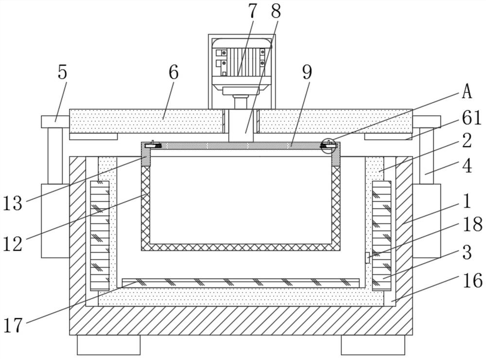 Separation device and method for high-value elements of waste circuit board