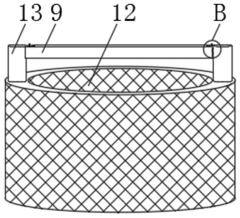 Separation device and method for high-value elements of waste circuit board