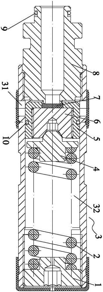 Overflow safety valve