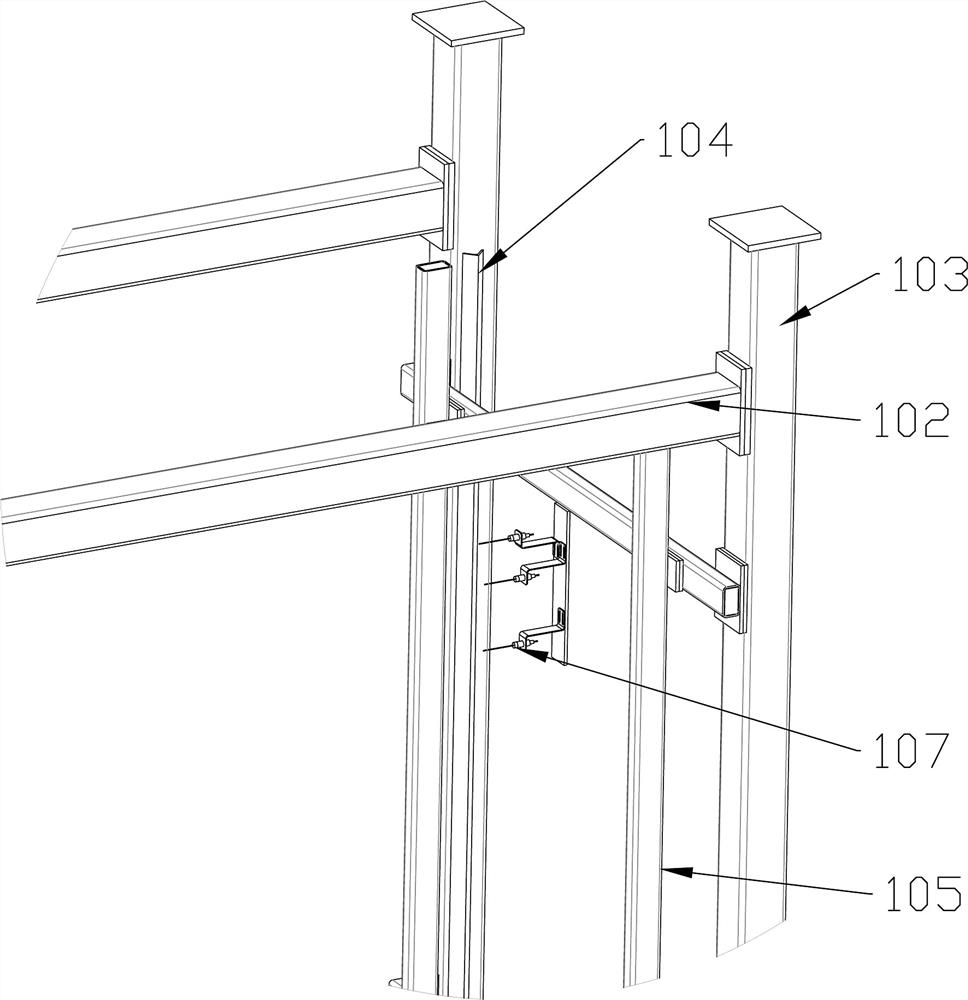 Splicing variable load lifting mechanism