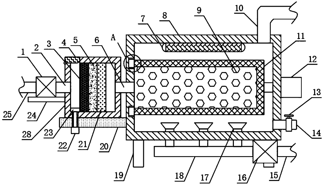 Deodorization equipment and method for sewage treatment plant