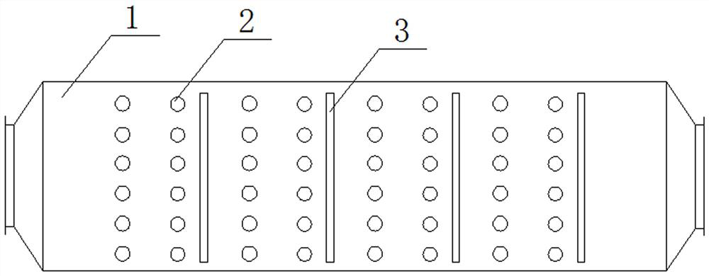 Configuration structure of photo-oxygen purification equipment processing module