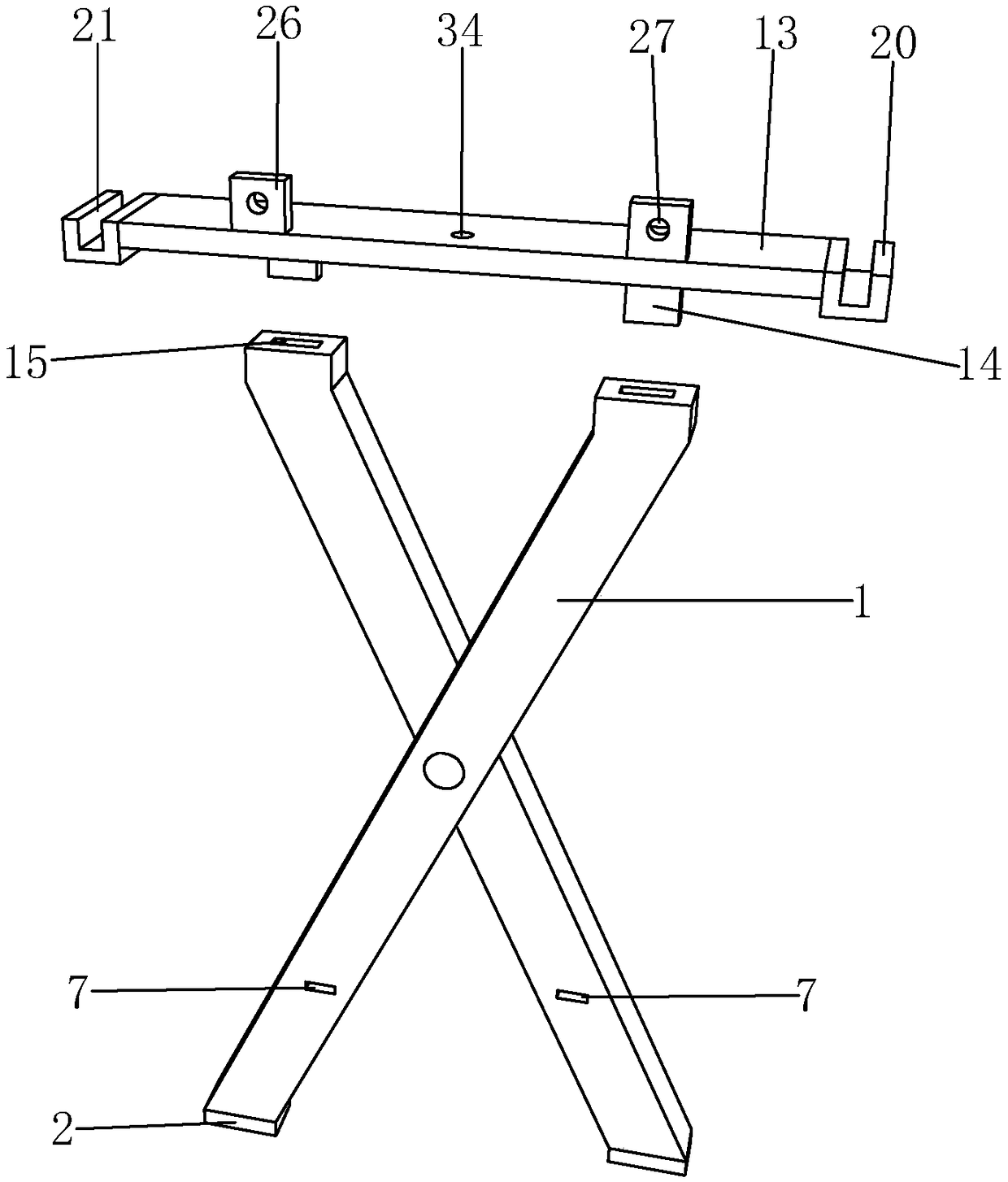 Clothes drying rack for life and installation method thereof