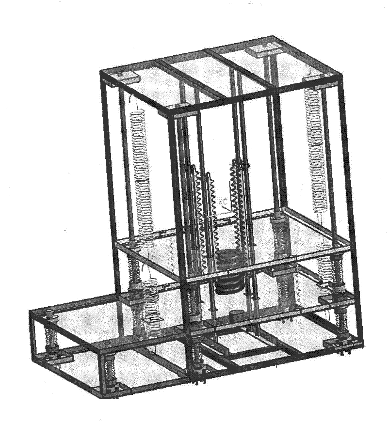 Method for applying pre-tightening force of tension spring to kinetic energy generation of electric automobile