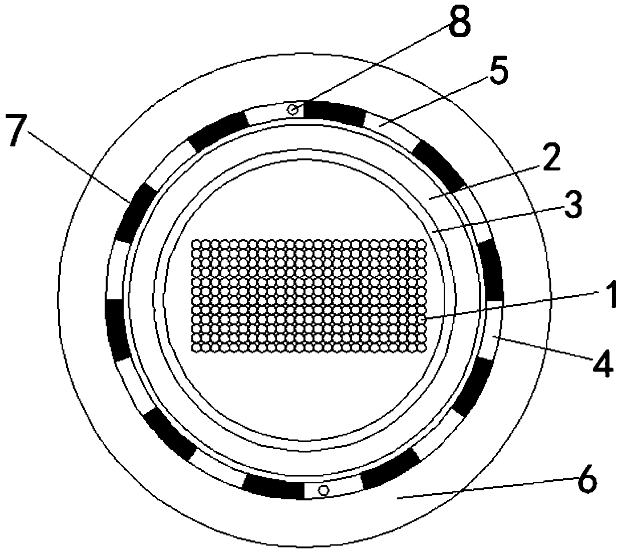 Novel high-integration multi-core ribbon optical cable