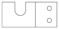 Installation structure of small size veneer building materials